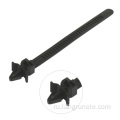 PA66 Black Arrowhead Mount Cable Tie